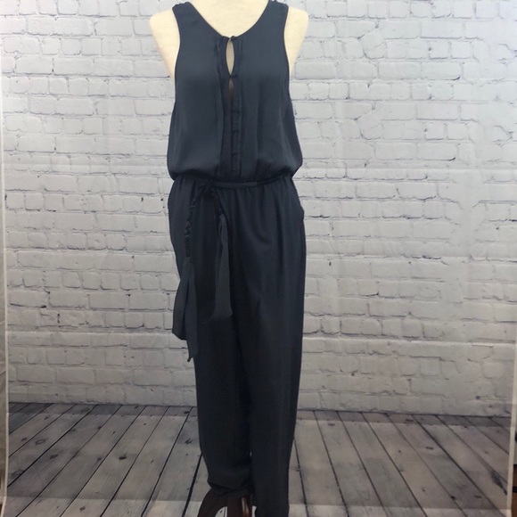Free People Pants - FREE PEOPLE Angelica Jumpsuit Storm Blue sz SP